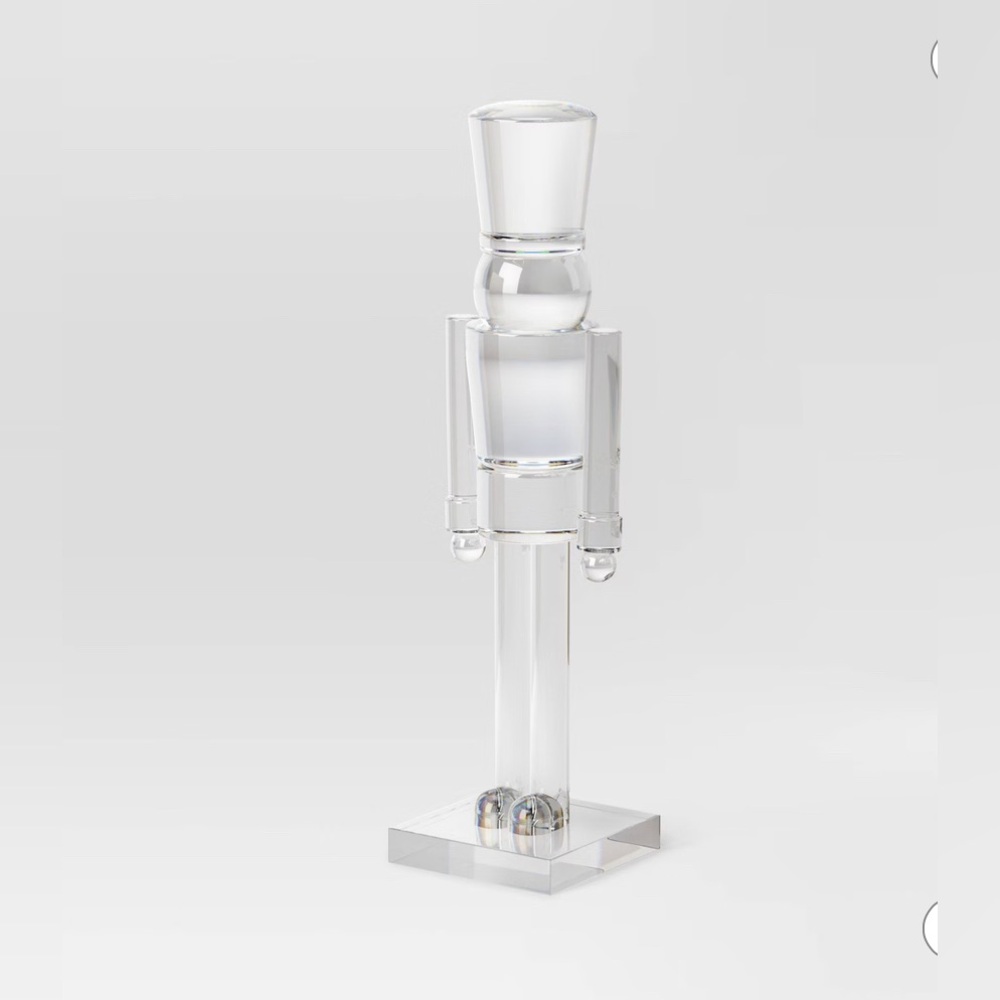 Acrylic Christmas Decorative Nutcracker